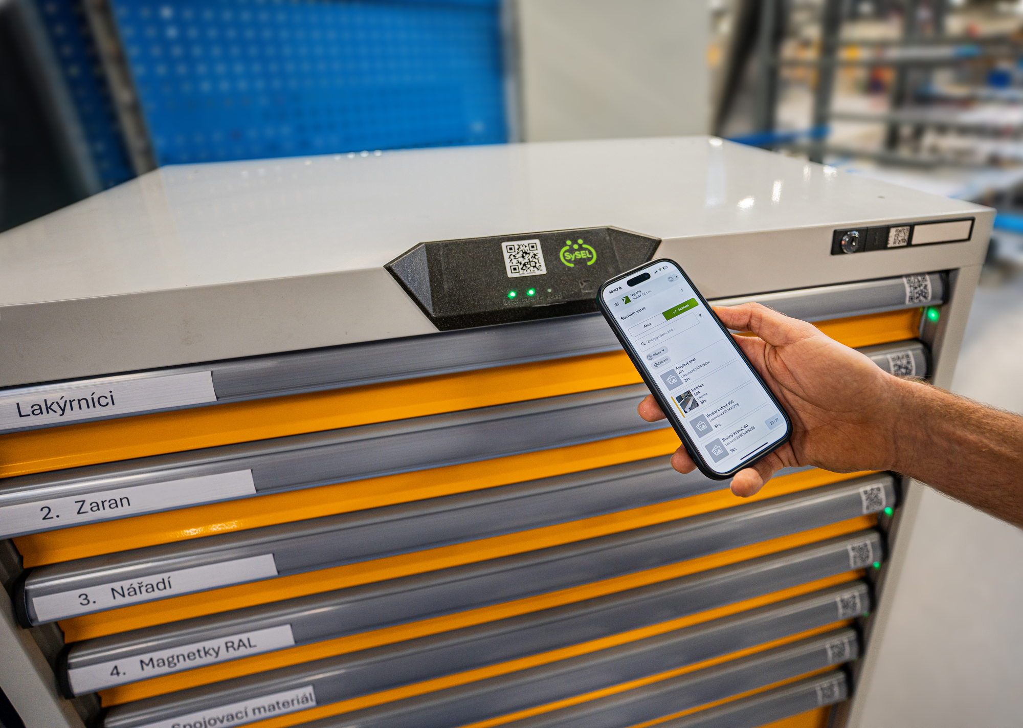 Skladový systém SySEL