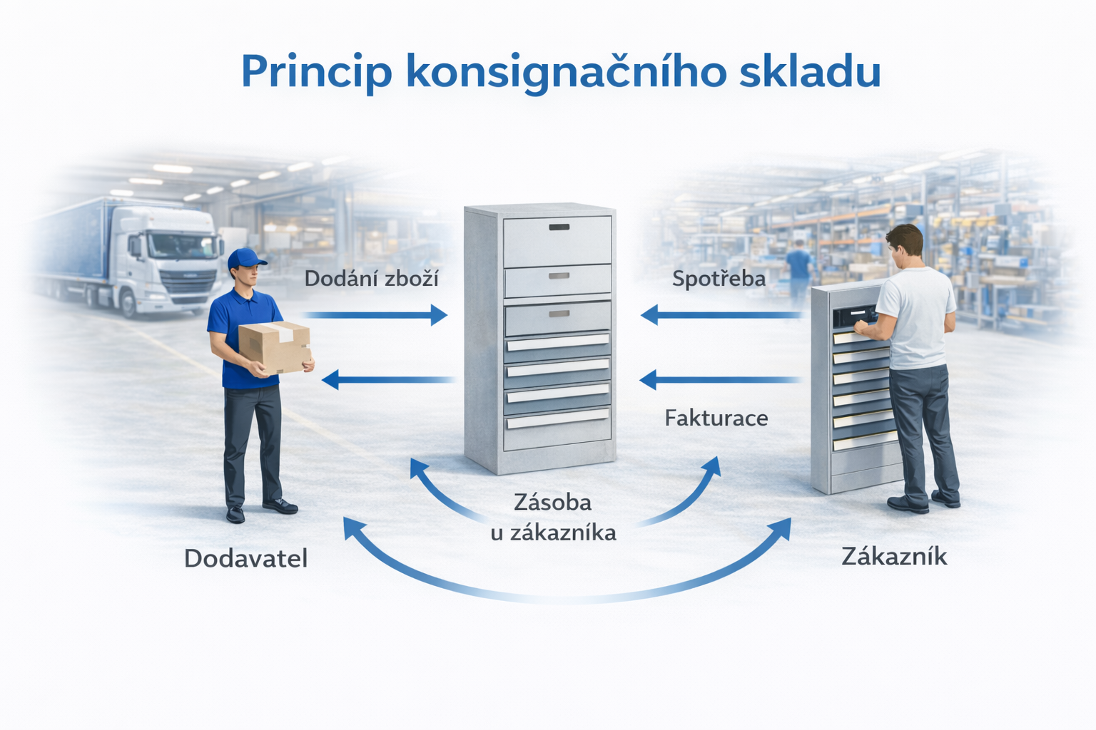 Princip konsignačního skladu