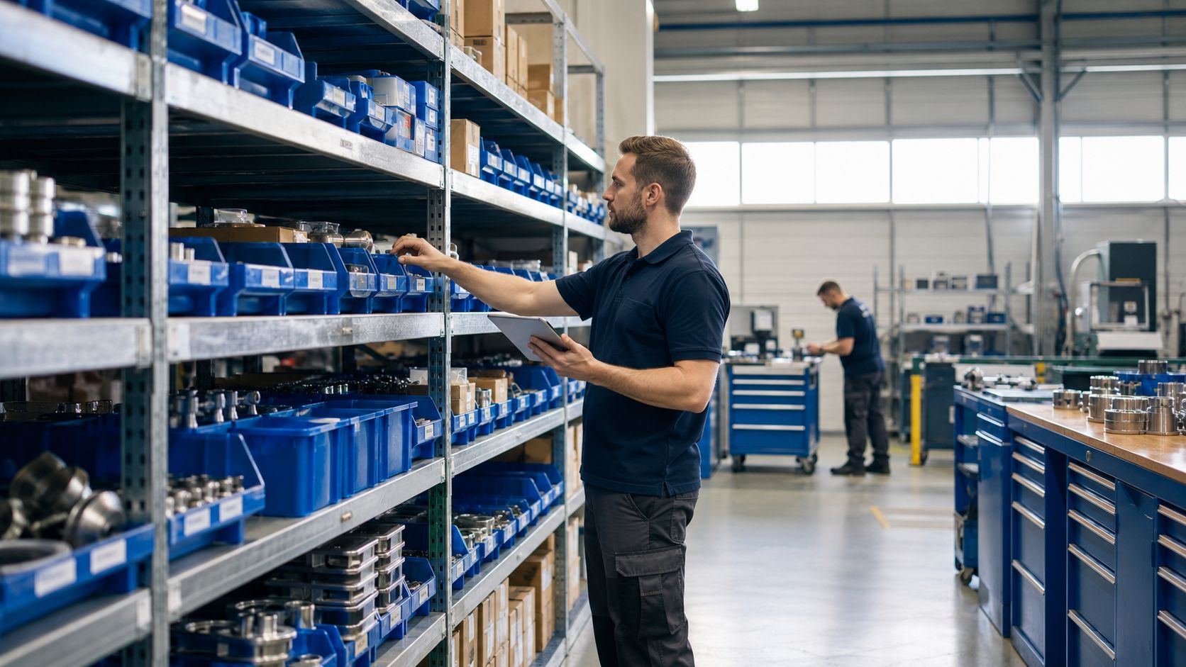 Řízení zásob ve výrobě: jak předejít pozdnímu doplnění materiálu